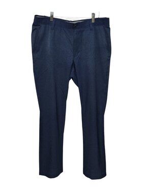 Under Armour Golf Pants Straight Leg Stretch 38 x 30 Blue